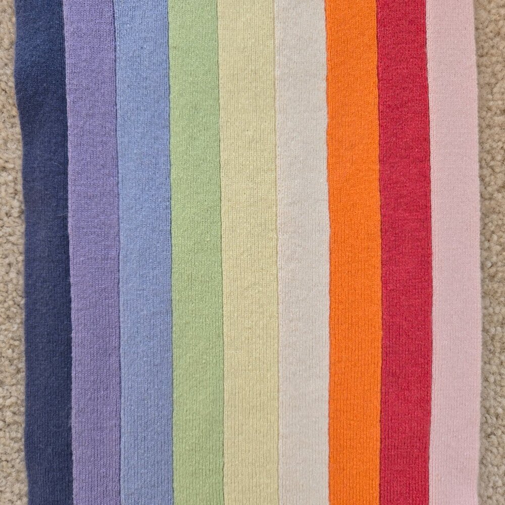 GAP Lambswool Angora Striped Scarf - Picture 3 of 11